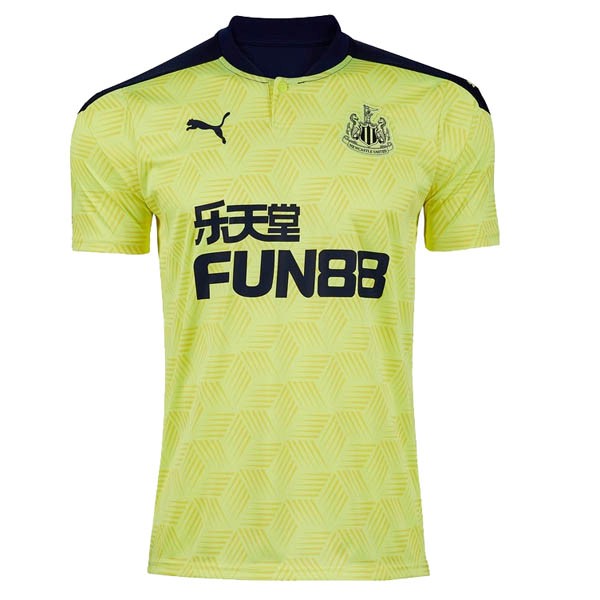 Thailande Maillot Football Newcastle United Exterieur 2020-21 Jaune